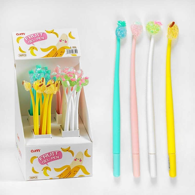 Ручка D 35220 ЦІНА ЗА 36 ШТУК В БЛОЦІ, гелева, синя паста