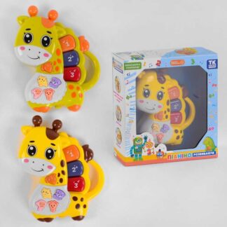 Піаніно 42925 "ТК Group", 2 види, ОЗВУЧУВАННЯ УКРАЇНСЬКОЮ МОВОЮ, "Жирафчик", підсвічування, вивче...