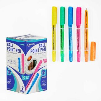 Ручка С 62098 кулькова, синя паста, в коробці, ЦІНА ЗА 50 ШТУК В БЛОЦІ