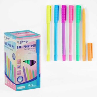 Ручка С 62100 кулькова, синя паста, в коробці, ЦІНА ЗА 50 ШТУК В БЛОЦІ