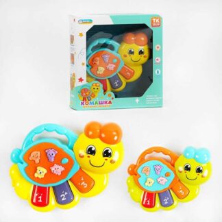 Піаніно “Комашка” TK - 22317 "TK Group", ОЗВУЧУВАННЯ УКРАЇНСЬКОЮ МОВОЮ, 3 режими піаніно, підсвіч...