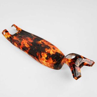 Пластиковая платформа для самоката MAXI PR - 17302/113 “Best Scooter”, аквапринт, длина 45.5см, ш...