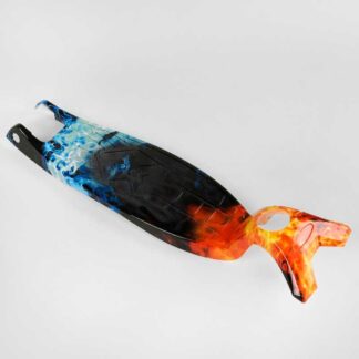 Пластиковая платформа для самоката MAXI PR - 18644/113 “Best Scooter”, аквапринт, длина 45.5см, ш...