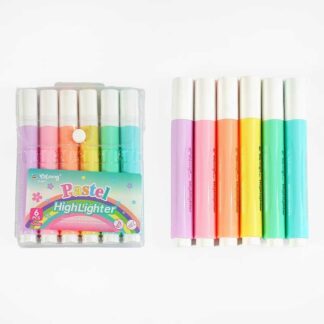 Фломастери С 62149 6 кольорів, ЦІНА ЗА 6 ФЛОМАСТЕРІВ У СЛЮДІ