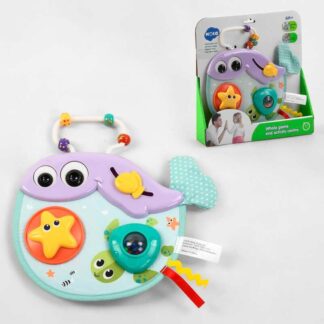 Погремушка E 268 "Hola" трещотка, шелестящий элемент, пальчиковый лабиринт, в коробке