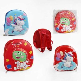 Рюкзак C 68099 1 відділ, пластиковий корпус, регульовані ремінці, ВИДАЄТЬСЯ ТІЛЬКИ МІКС ВИДІВ, в...