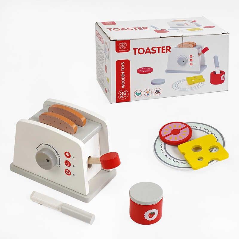 Тостер C 61657 рухомі елементи, тріскачка, продукти, у коробці