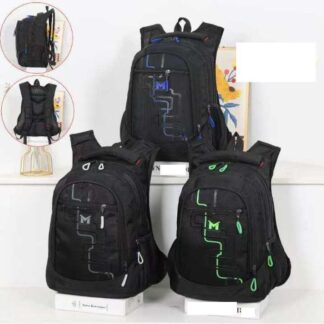 Рюкзак C 72801 3 види, 3 відділення, 3 кишені, на блискавці, розділювач, нагрудний ремінь, в паке...