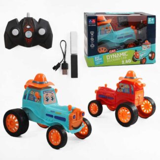 Трактор на радіокеруванні UD 2205 B гойдається,підсвічування, музика, режим демонстрації, пульт 2...