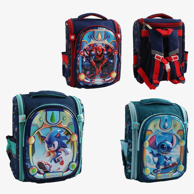 Рюкзак C 72905 розмір: 28х17х33 см, герой, 1 відділення, 3 кишені, регульовані лямки, на бли... 28х17