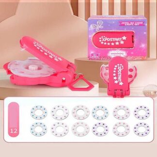 Прикраси для волосся 811-77 B 12 дисків зі стразами, в коробці