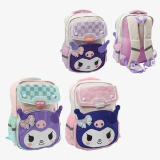 Рюкзак C 72910 3 види, розмір - 28х13х41 см, 2 відділення, розділювач, кишені, нагрудний рем... 28х13