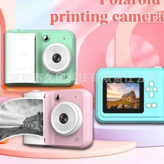 Фотоапарат-принтер C 72976 3 кольори, type-C, роз’єм для SD карти, фото, відео, гри, 3 рулони тер...