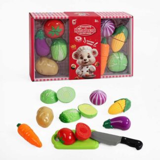 Продукти на липучці 1295 B 10 елементів, ніж, дошка, в коробці