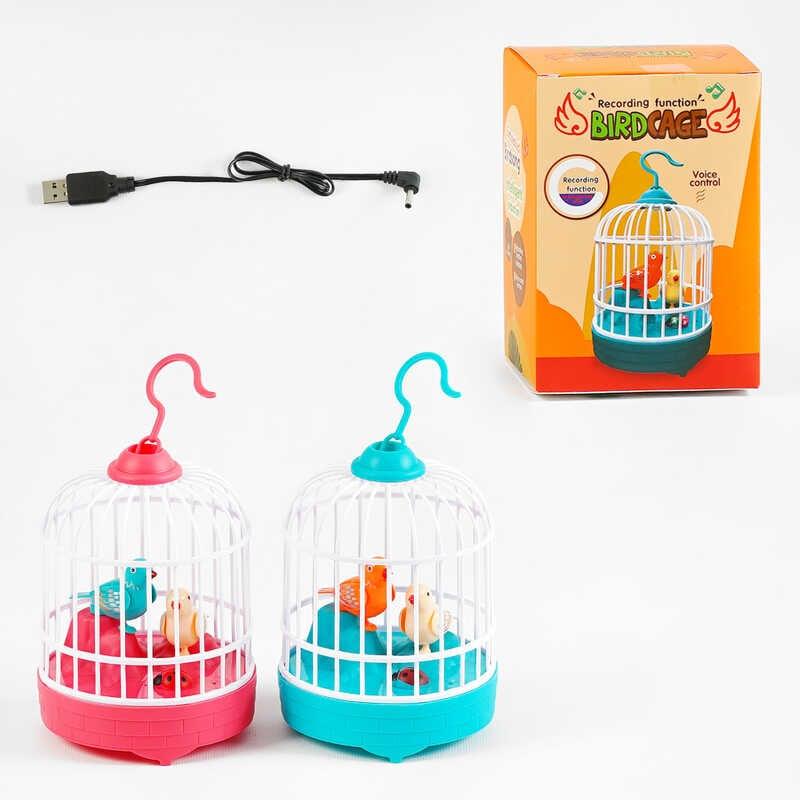 Пташка 017 2 види, 2 режими: звуки та запис голосу; підсвічування, акумулятор 3,7 V, в коробці