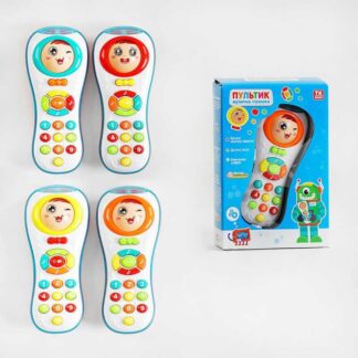 Пульт музичний 69973 "TK Group", ОЗВУЧУВАННЯ УКРАЇНСЬКОЮ МОВОЮ, 4 кольори, 4 дитячі пісні, казка,...