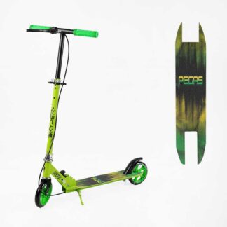 Самокат двоколісний "Skyper Pegas" PG-69220 колеса PU 145мм, сталева рама, ручне гальмо, в коробці