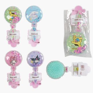 Щітка для волосся C 73122 4 види, герой, прозорий корпус, в пакеті, ВИДАЄТЬСЯ ТІЛЬКИ МІКС ВИДІВ