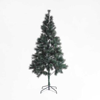 Ялинка штучна C 66872 висота - 115 см, розбірна, прикрашена глітером, в коробці