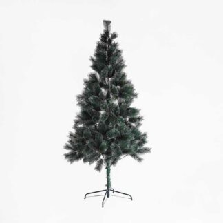 Ялинка штучна C 67104 висота - 190 см, розбірна, прикрашена глітером, в коробці
