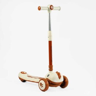 Самокат триколісний "Skyper" SJ-02074 колеса PU 125х40мм зі світлом, УКР. МУЗИКА та підсвіч... 125х40