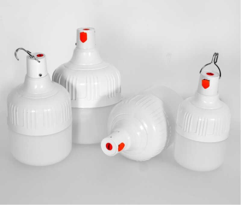 Світлодіодна лампа C 72049 40 W, холодне світло, mini-USB, 3 режими, в коробці