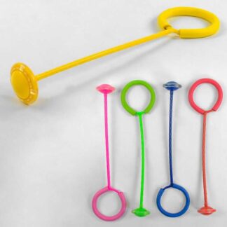 Скакалка на ногу С 38875 - 38841 5 цветов, свет, в пакете