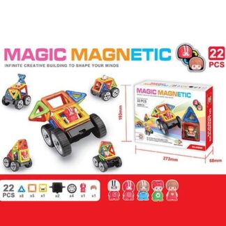 Магнітний конструктор JH 8609 22 деталі, в коробці