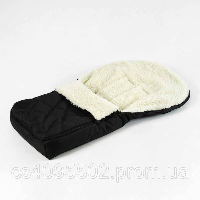 Гр Конверт на хутрі "Умка V" 208097 (1) колір чорний