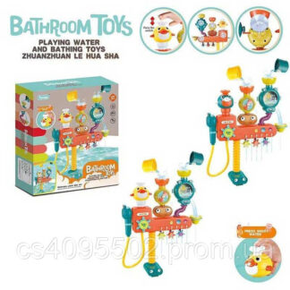 Гра для ванни A 55-11 на батарейках, автоматична подача води, рухомі елементи, на присосках, в ко...