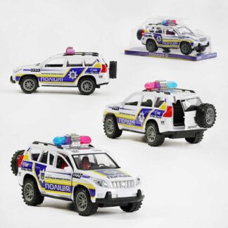 Джип "Поліція України" TK - 0223 "TK Group", інерційний механізм, відчиняються двері та багажник,...