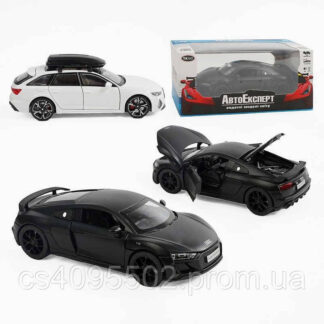 Машинка 37610 "Авто Експерт" 2 види, металопластик, 1:32, звук, світло, інерція, відкриваються дв...