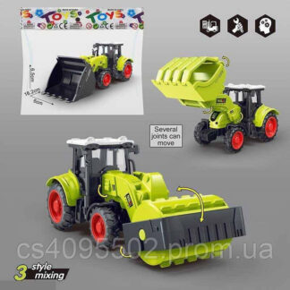 Трактор 706-24 3 види, інерція, тріскачка, у пакеті, ВИДАЄТЬСЯ ТІЛЬКИ МІКС ВИДІВ