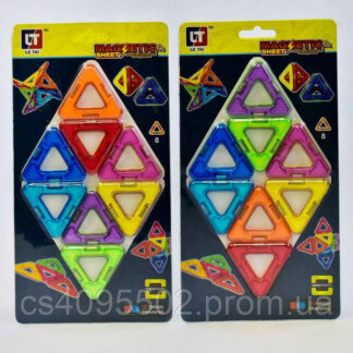 Магнітний конструктор LT 1005 8 деталей, на листі