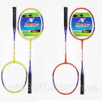 Бадмінтон С 64766 2 кольори, "TK Sport", 2 ракетки, у сітці