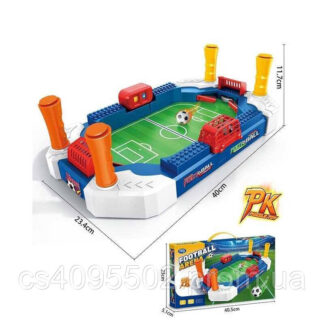 Футбол настільний 666-106 A поле 40х23 см, важелі для відбивання м`яча, ворота, механічне табло,...