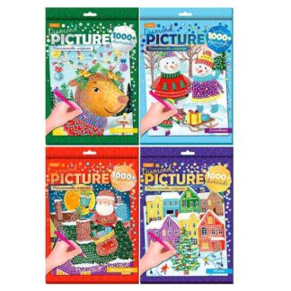 Гр "Діамантова мозаїка" НТ-34 зимова серія ВИДАЄТЬСЯ МІКС ВИДІВ "Апельсин"