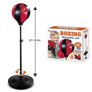 Боксерський набір QJ 14303 висота 67-102 см, рукавички, в коробці