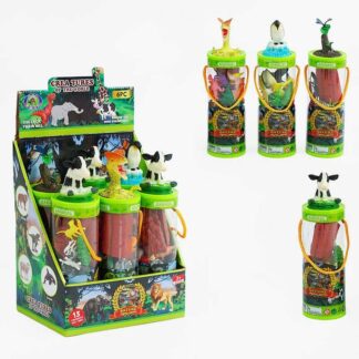 Набір тварин 666 W 266 ЦІНА ЗА 6 ШТУК В БЛОЦІ