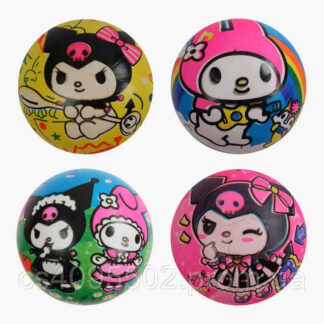 М`яч гумовий C 70951 діаметр см, у пакеті, ВИДАЄТЬСЯ ТІЛЬКИ МІКС ВИДІВ