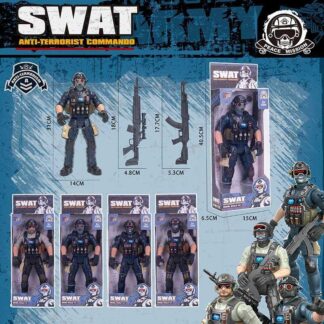 Солдат 8910 F5 4 види, в коробці, знімні аксесуари, автомат, ВИДАЄТЬСЯ ТІЛЬКИ МІКС ВИДІВ