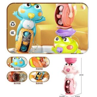 Гра для ванни LG 188463 3 кольори, "Жабка", присоски, в пакеті, ВИДАЄТЬСЯ ТІЛЬКИ МІКС ВИДІВ