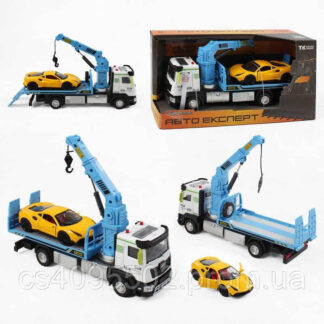 Спецтехніка TK-10087 "Авто Експерт", металопластик, 1:40, звук, світло, двері машинки відчиняютьс...