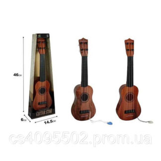 Гітара 8081 A 2 види, 4 струни, медіатор, в коробці