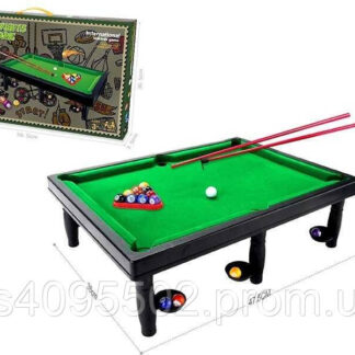 Більярд 4046 2 киї, шари, ніжки розбираються, в коробці