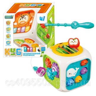 Куб "Інтерактивний розумник" 30671 "WToys", ОЗВУЧ. УКР. МОВОЮ, цифри,скоромов., казки, зіграй мел...