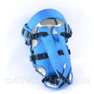 Гр Рюкзак-кенгуру №8 - 201470 лежачи, колір синій, для дітей з двомісячного віку