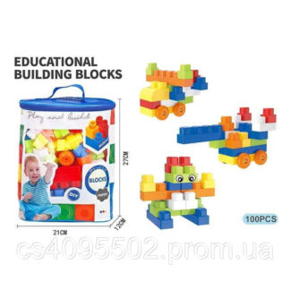 Конструктор 661-3 100 деталей, в сумці