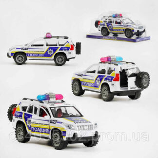 Джип "Поліція України" TK - 0223 "TK Group", інерційний механізм, відчиняються двері та багажник,...